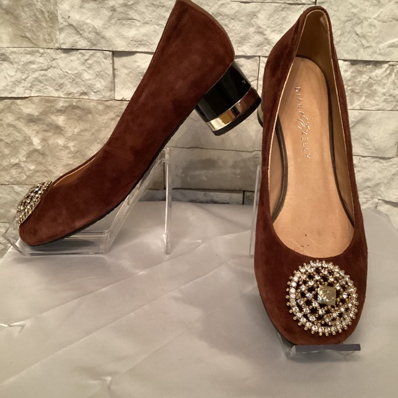 Diana E Kelly brown suede ballet flats - Picture 5 of 12